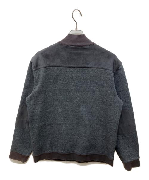 ARMANI EXCHANGE（アルマーニ エクスチェンジ）ARMANI EXCHANGE (アルマーニ エクスチェンジ) ジップアップフリースブルゾン グレー サイズ:XLの古着・服飾アイテム