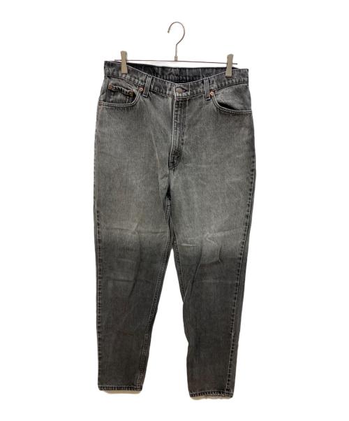 LEVI'S（リーバイス）LEVI'S (リーバイス) 後染ブラックデニムパンツ ブラック サイズ:不明の古着・服飾アイテム