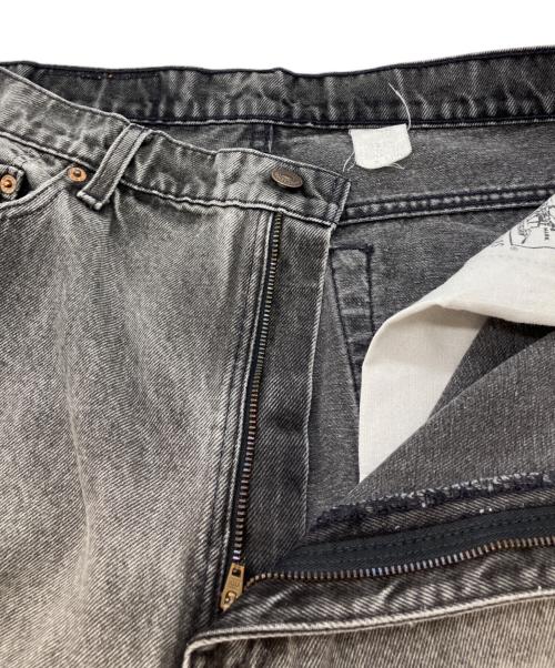 LEVI'S（リーバイス）LEVI'S (リーバイス) 後染ブラックデニムパンツ ブラック サイズ:不明の古着・服飾アイテム