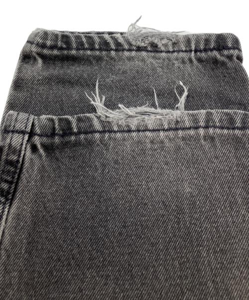LEVI'S（リーバイス）LEVI'S (リーバイス) 後染ブラックデニムパンツ ブラック サイズ:不明の古着・服飾アイテム