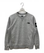 THE NORTH FACEザ ノース フェイス）の古着「Square Logo Crew」｜グレー
