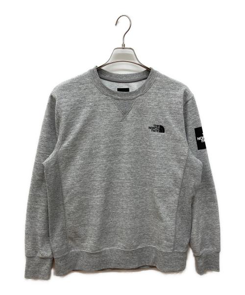 THE NORTH FACE（ザ ノース フェイス）THE NORTH FACE (ザ ノース フェイス) Square Logo Crew グレー サイズ:XLの古着・服飾アイテム