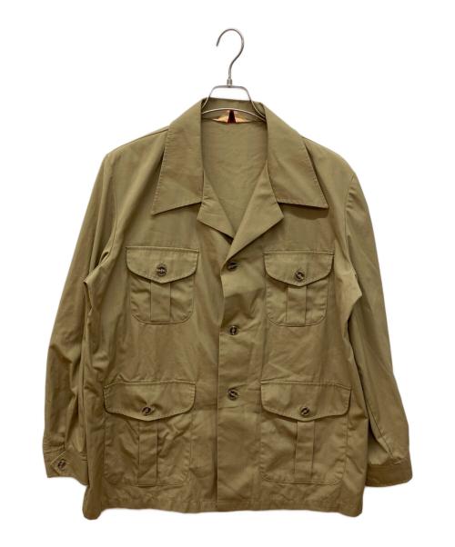 PETERS（ペータース）PETERS (ペータース) ワークシャツジャケット ベージュ サイズ:記載なしの古着・服飾アイテム