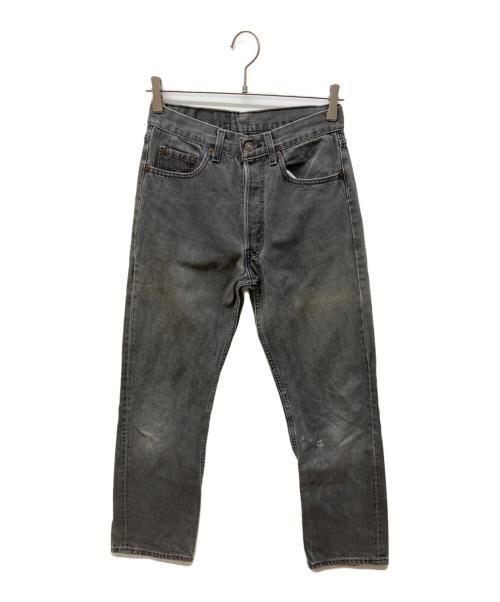 LEVI'S（リーバイス）LEVI'S (リーバイス) 501後染めブラックデニムパンツ ブラック サイズ:W29×L30の古着・服飾アイテム