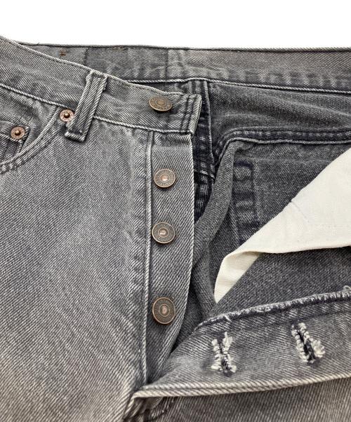 LEVI'S（リーバイス）LEVI'S (リーバイス) 501後染めブラックデニムパンツ ブラック サイズ:W29×L30の古着・服飾アイテム