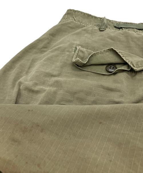 US ARMY（ユーエスアーミー）US ARMY (ユーエスアーミー) 60'sジャングルファティーグパンツ カーキ サイズ:M-Sの古着・服飾アイテム