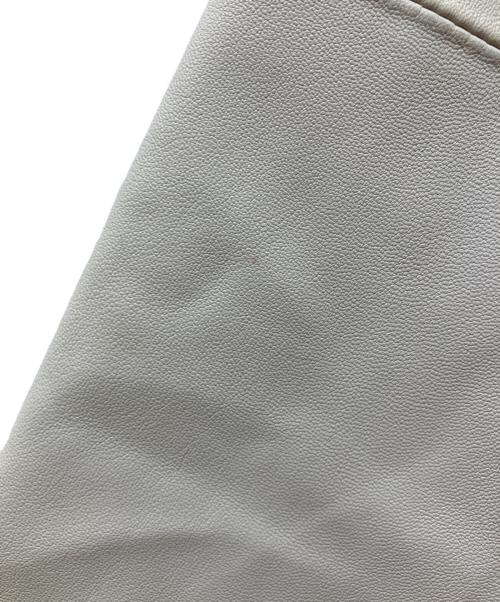 Barassi（バラシ）Barassi (バラシ) ラムレザージャケット ホワイト サイズ:50の古着・服飾アイテム