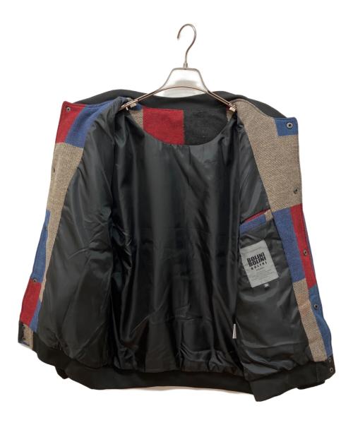BOLINI（ボリーニ）BOLINI (ボリーニ) パッチワークデザイン ジャケット マルチカラー サイズ:50の古着・服飾アイテム