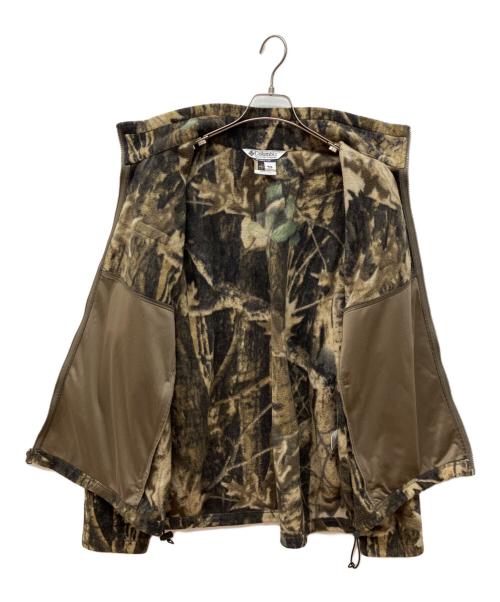 Columbia（コロンビア）Columbia (コロンビア) リアルツリーカモフリースジャケット カーキ サイズ:XLの古着・服飾アイテム
