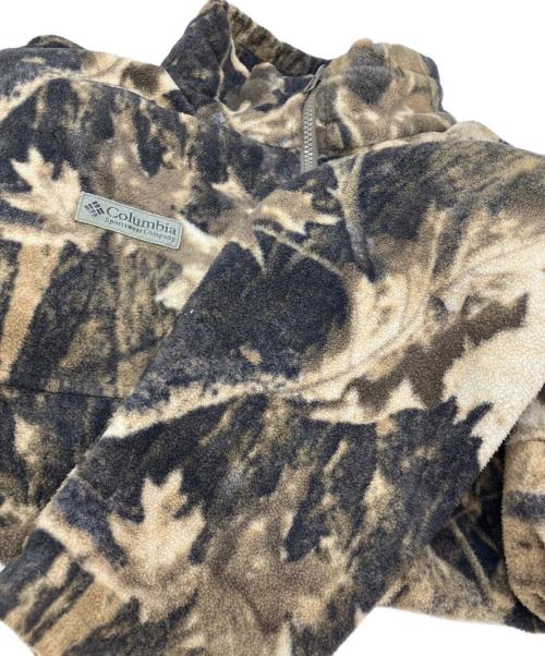 Columbia（コロンビア）Columbia (コロンビア) リアルツリーカモフリースジャケット カーキ サイズ:XLの古着・服飾アイテム