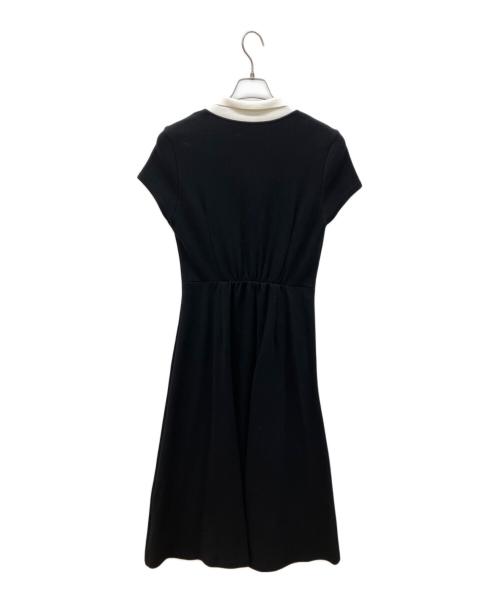 HER LIP TO（ハーリップトゥ）Her lip to (ハーリップトゥ) Short Sleeve Polo Mini Dress ブラック サイズ:Mの古着・服飾アイテム