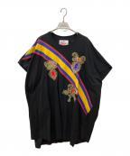 Vivienne Westwood RED LABELヴィヴィアンウエストウッドレッドレーベル）の古着「半袖ワンピース」｜ブラック