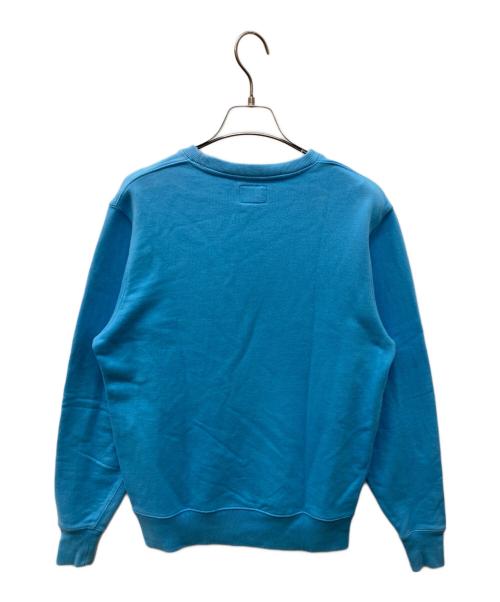 stussy（ステューシー）stussy (ステューシー) クルーネックスウェット スカイブルー サイズ:Sの古着・服飾アイテム