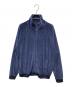 FRED PERRY（フレッドペリー）の古着「ベロアトラックジャケット」｜ネイビー