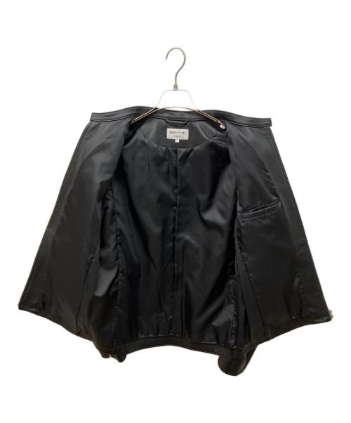 FREAK'S STORE（フリークスストア）FREAK'S STORE (フリークスストア) ラムレザーシングルライダースジャケット ブラック サイズ:Lの古着・服飾アイテム