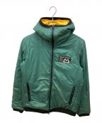MountainEquipmentマウンテンイクィップメント）の古着「リバーシブルジャケット」｜グリーン×イエロー