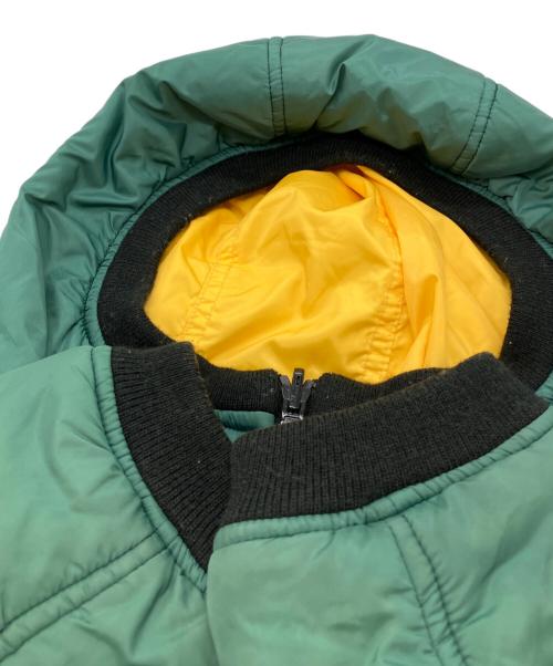 MountainEquipment（マウンテンイクィップメント）MountainEquipment (マウンテンイクィップメント) リバーシブルジャケット グリーン×イエロー サイズ:Lの古着・服飾アイテム