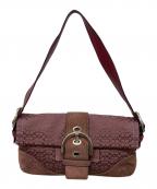 COACHコーチ）の古着「SoHo ショルダーバッグ」｜レッド
