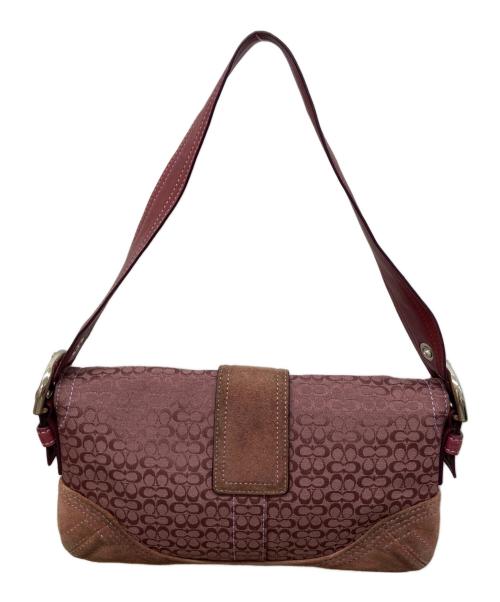 COACH（コーチ）COACH (コーチ) SoHo ショルダーバッグ レッドの古着・服飾アイテム
