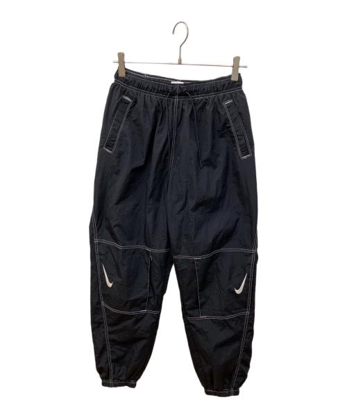 NIKE（ナイキ）NIKE (ナイキ) スウッシュ ウーブン パンツ ブラック サイズ:Sの古着・服飾アイテム
