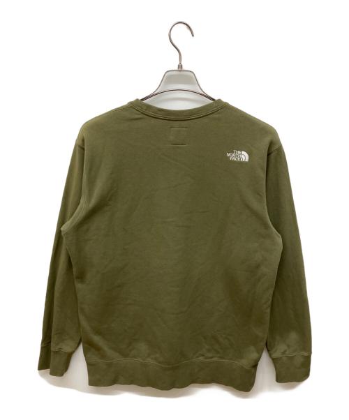 THE NORTH FACE（ザ ノース フェイス）THE NORTH FACE (ザ ノース フェイス) クルーネックスウェット カーキ サイズ:Lの古着・服飾アイテム
