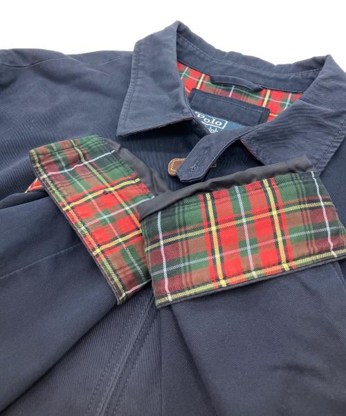 POLO RALPH LAUREN（ポロ・ラルフローレン）POLO RALPH LAUREN (ポロ・ラルフローレン) スイングトップ ネイビー サイズ:Lの古着・服飾アイテム