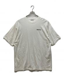 BALENCIAGA（バレンシアガ）の古着「BBロゴ刺繍 オーバーサイズ Tシャツ」｜ホワイト