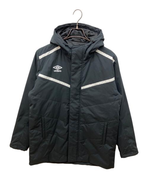 UMBRO（アンブロ）UMBRO (アンブロ) インシュレーションハーフコート ブラック サイズ:Oの古着・服飾アイテム