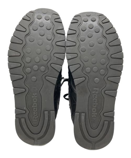Maison Margiela（メゾンマルジェラ）Maison Margiela (メゾンマルジェラ) REEBOK (リーボック) Classic Leather Memory Of Shoes ブラック サイズ:28.5cmの古着・服飾アイテム