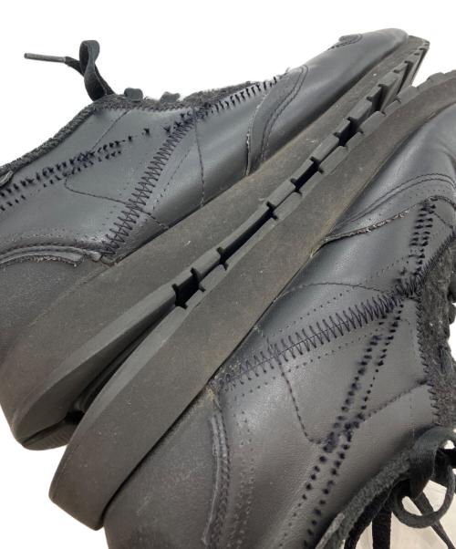 Maison Margiela（メゾンマルジェラ）Maison Margiela (メゾンマルジェラ) REEBOK (リーボック) Classic Leather Memory Of Shoes ブラック サイズ:28.5cmの古着・服飾アイテム