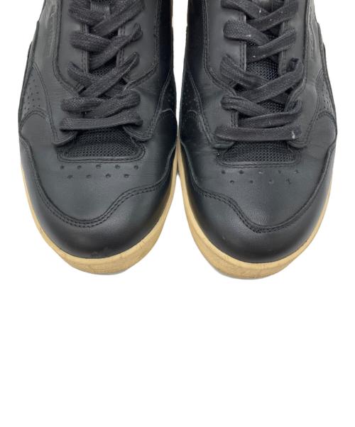 JIL SANDER（ジルサンダー）JIL SANDER (ジルサンダー) レザーバスケットスニーカー ブラック サイズ:44の古着・服飾アイテム