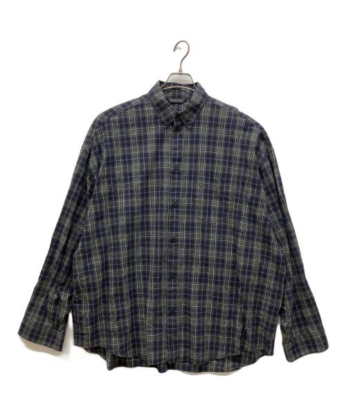 BALENCIAGA（バレンシアガ）BALENCIAGA (バレンシアガ) OversizedShirt グリーン サイズ:2の古着・服飾アイテム