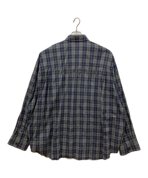 BALENCIAGA（バレンシアガ）BALENCIAGA (バレンシアガ) OversizedShirt グリーン サイズ:2の古着・服飾アイテム