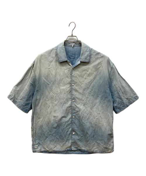 LOEWE（ロエベ）LOEWE (ロエベ) アナグラムS／Sシャツ インディゴ サイズ:39の古着・服飾アイテム