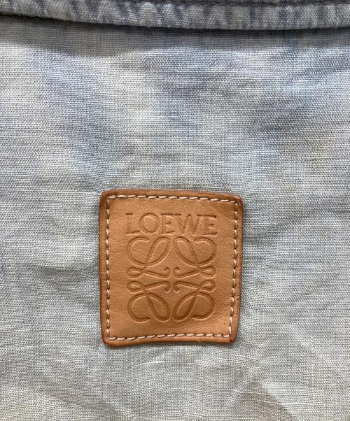 LOEWE（ロエベ）LOEWE (ロエベ) アナグラムS／Sシャツ インディゴ サイズ:39の古着・服飾アイテム