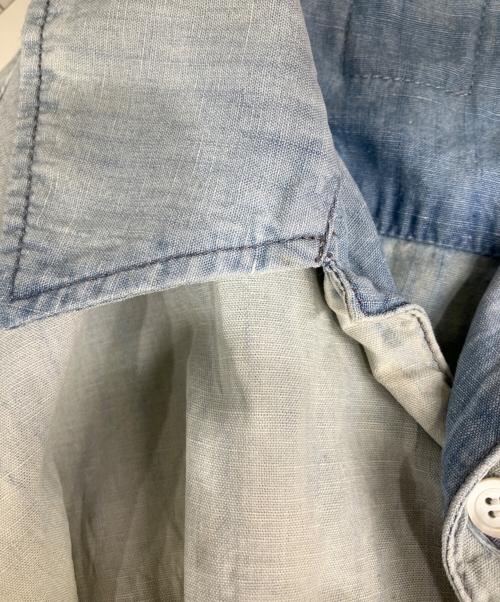 LOEWE（ロエベ）LOEWE (ロエベ) アナグラムS／Sシャツ インディゴ サイズ:39の古着・服飾アイテム