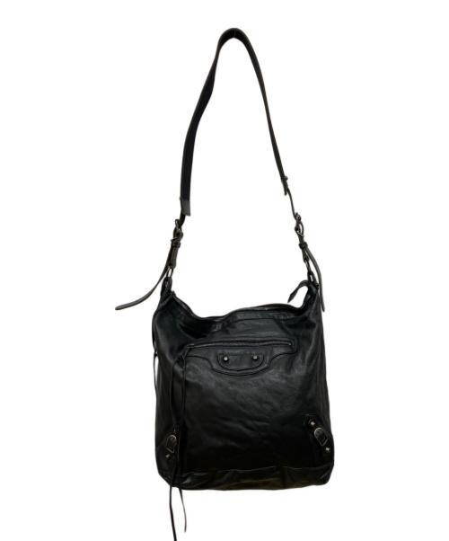 BALENCIAGA（バレンシアガ）BALENCIAGA (バレンシアガ) ザ・デイ ショルダーバッグ ブラックの古着・服飾アイテム