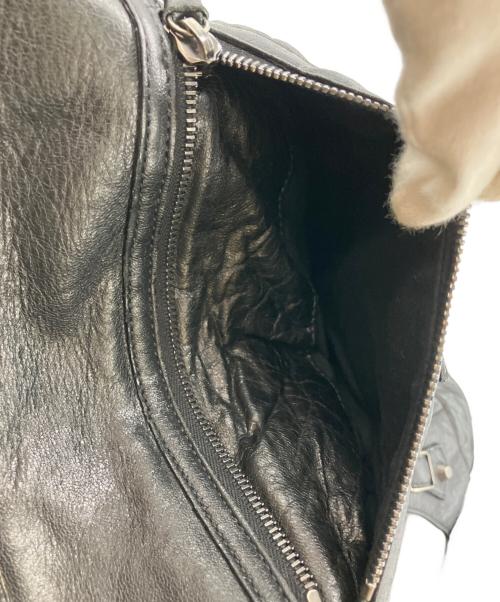 BALENCIAGA（バレンシアガ）BALENCIAGA (バレンシアガ) ザ・デイ ショルダーバッグ ブラックの古着・服飾アイテム