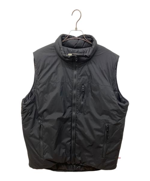 US ARMY（ユーエスアーミー）US ARMY (ユーエスアーミー) ECWCS LEVEL7 PRIMALOFT VEST ブラック サイズ:Lの古着・服飾アイテム