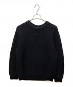 BATONERバトナ―）の古着「SIGNATURE CREW NECK」｜ブラック