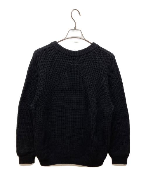 BATONER（バトナ―）BATONER (バトナ―) SIGNATURE CREW NECK ブラック サイズ:4の古着・服飾アイテム