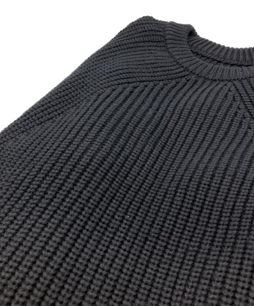 BATONER（バトナ―）BATONER (バトナ―) SIGNATURE CREW NECK ブラック サイズ:4の古着・服飾アイテム