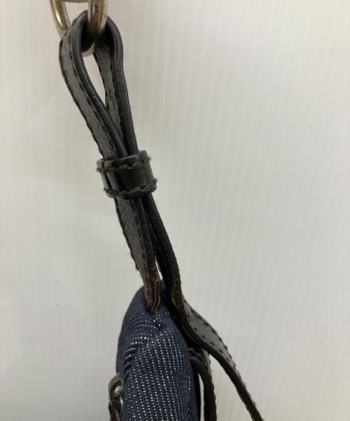 Yves Saint Laurent（イヴサンローラン）Yves Saint Laurent (イヴサンローラン) モンバサ ショルダーバッグ インディゴの古着・服飾アイテム
