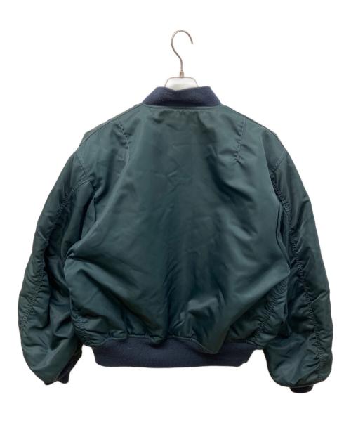 THE AIRFORCE COLLECTION（エアフォース・コレクション）THE AIRFORCE COLLECTION (エアフォース・コレクション) MA-1フライトジャケット カーキ サイズ:Lの古着・服飾アイテム