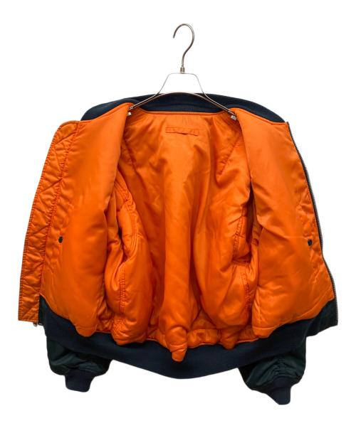 THE AIRFORCE COLLECTION（エアフォース・コレクション）THE AIRFORCE COLLECTION (エアフォース・コレクション) MA-1フライトジャケット カーキ サイズ:Lの古着・服飾アイテム