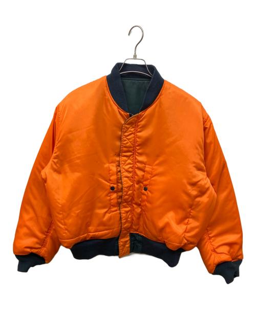 THE AIRFORCE COLLECTION（エアフォース・コレクション）THE AIRFORCE COLLECTION (エアフォース・コレクション) MA-1フライトジャケット カーキ サイズ:Lの古着・服飾アイテム