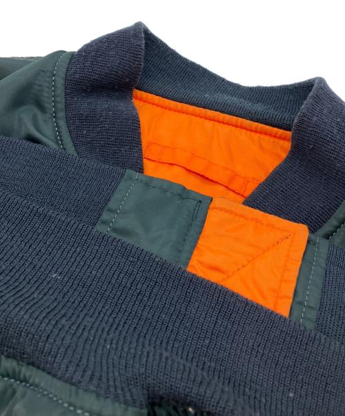 THE AIRFORCE COLLECTION（エアフォース・コレクション）THE AIRFORCE COLLECTION (エアフォース・コレクション) MA-1フライトジャケット カーキ サイズ:Lの古着・服飾アイテム