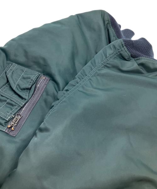 THE AIRFORCE COLLECTION（エアフォース・コレクション）THE AIRFORCE COLLECTION (エアフォース・コレクション) MA-1フライトジャケット カーキ サイズ:Lの古着・服飾アイテム