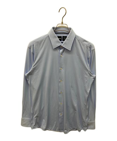 HUGO BOSS（ヒューゴ ボス）HUGO BOSS (ヒューゴ ボス) ボタンダウンシャツ スカイブルー サイズ:Lの古着・服飾アイテム