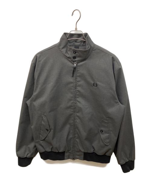 FRED PERRY（フレッドペリー）FRED PERRY (フレッドペリー) Marl Harrington Jacket ブラック サイズ:Lの古着・服飾アイテム